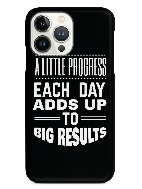 Little Progress, Big Results - Black Case