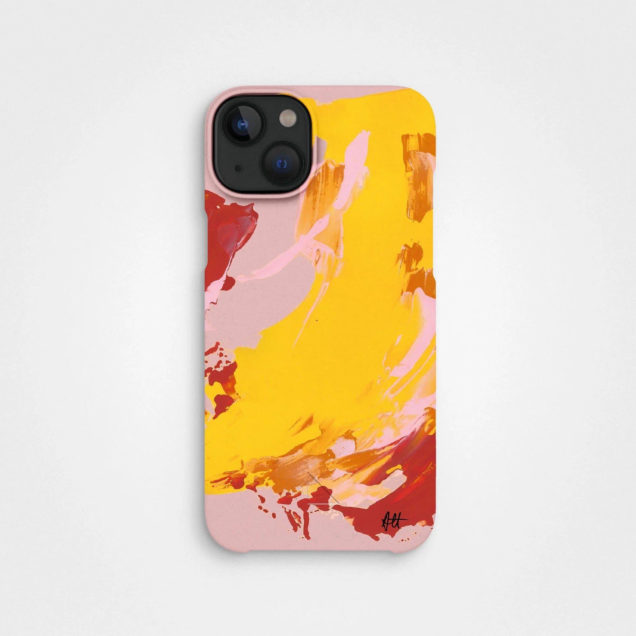 Plant-based cell phone case, Alex Hahn | Golden Pink