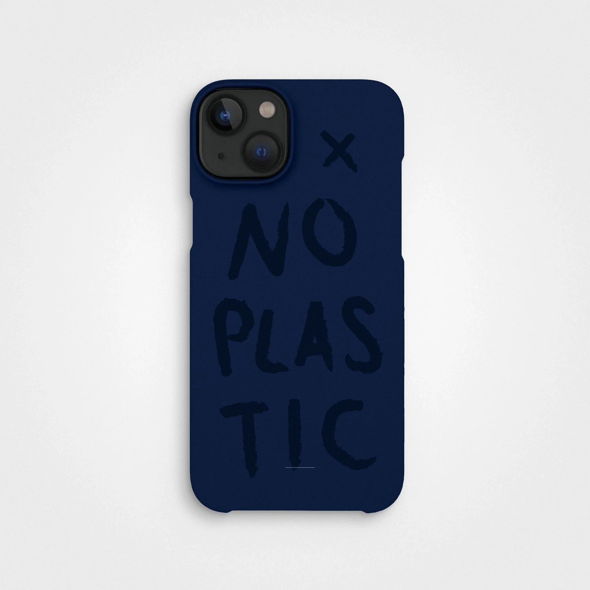 Plant-based phone case, no plastic | Navy blue